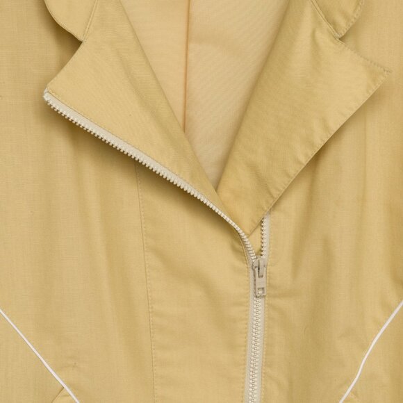 NINO (Germany) Vintage Coated Plain Weave Paneled Bomber : S - Picture 6 of 9